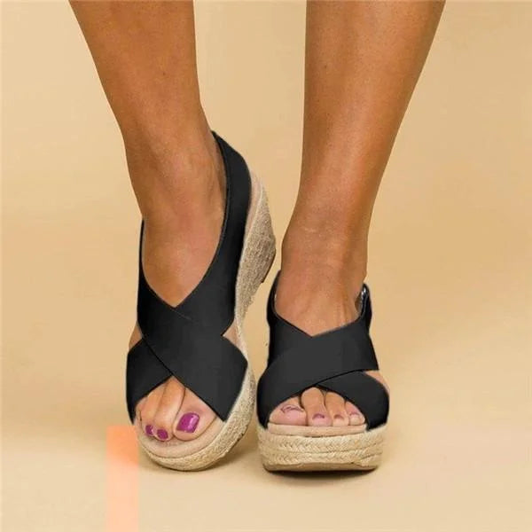 Isabelle | Damen Orthopädische Keilsandalen
