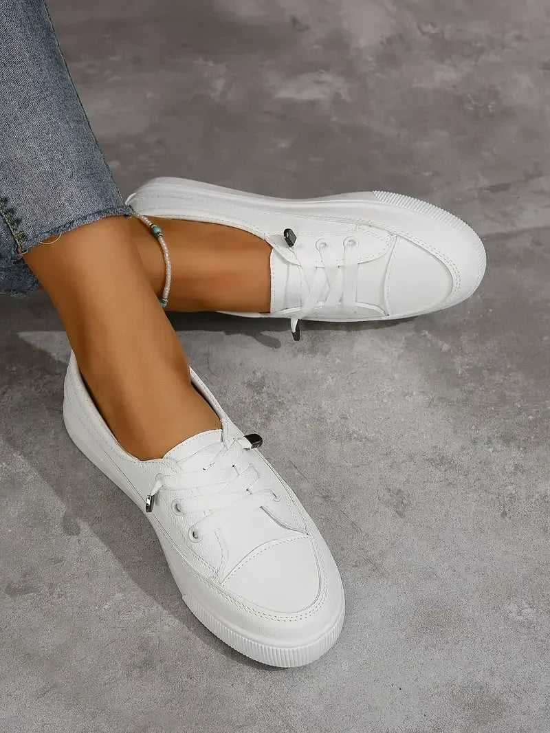 Francesca | Damen Flache Sneakers