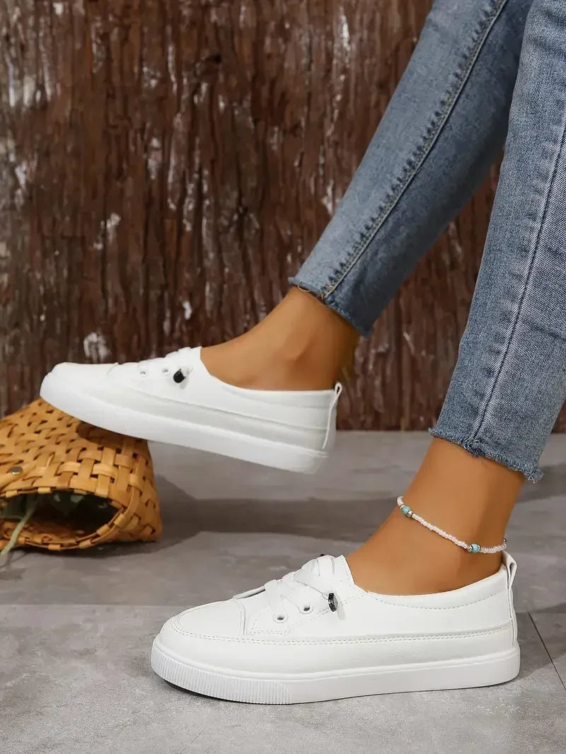 Francesca | Damen Flache Sneakers