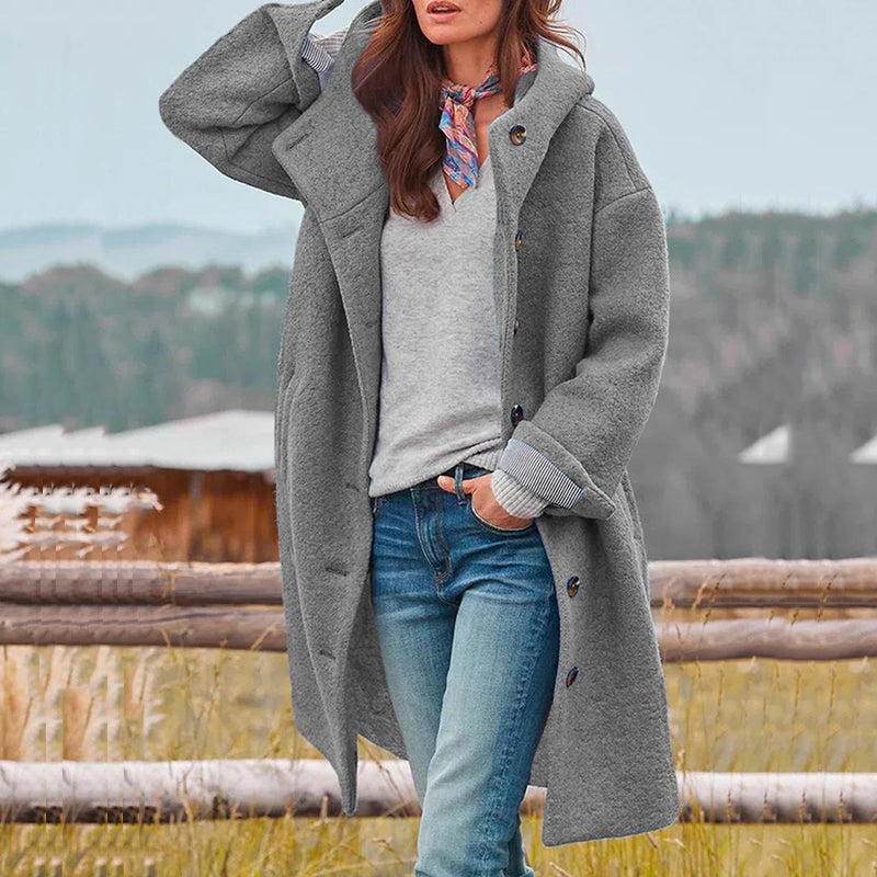 Martha | Schicker dicker Wintermantel für Damen