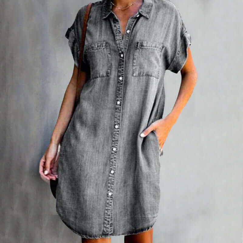 Mila | Denim Dress