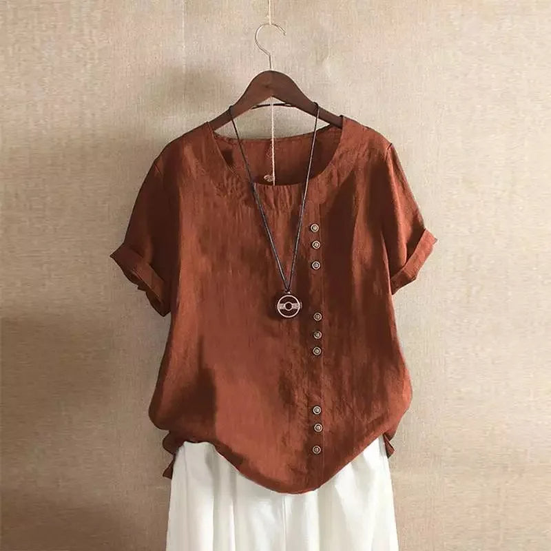 Nayla | Elegante Baumwollbluse Damen