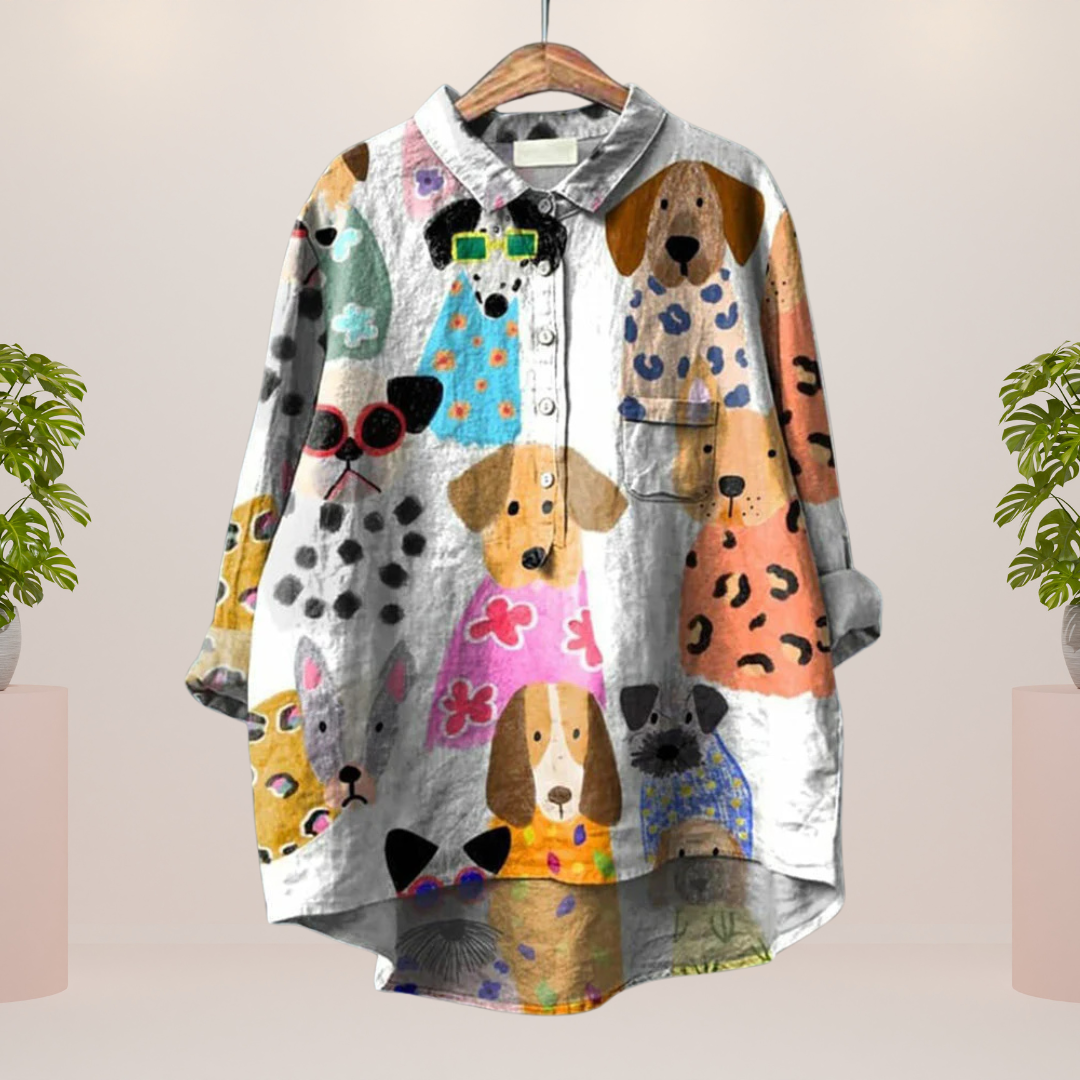 Vanessa | Hemd mit Hundedesign
