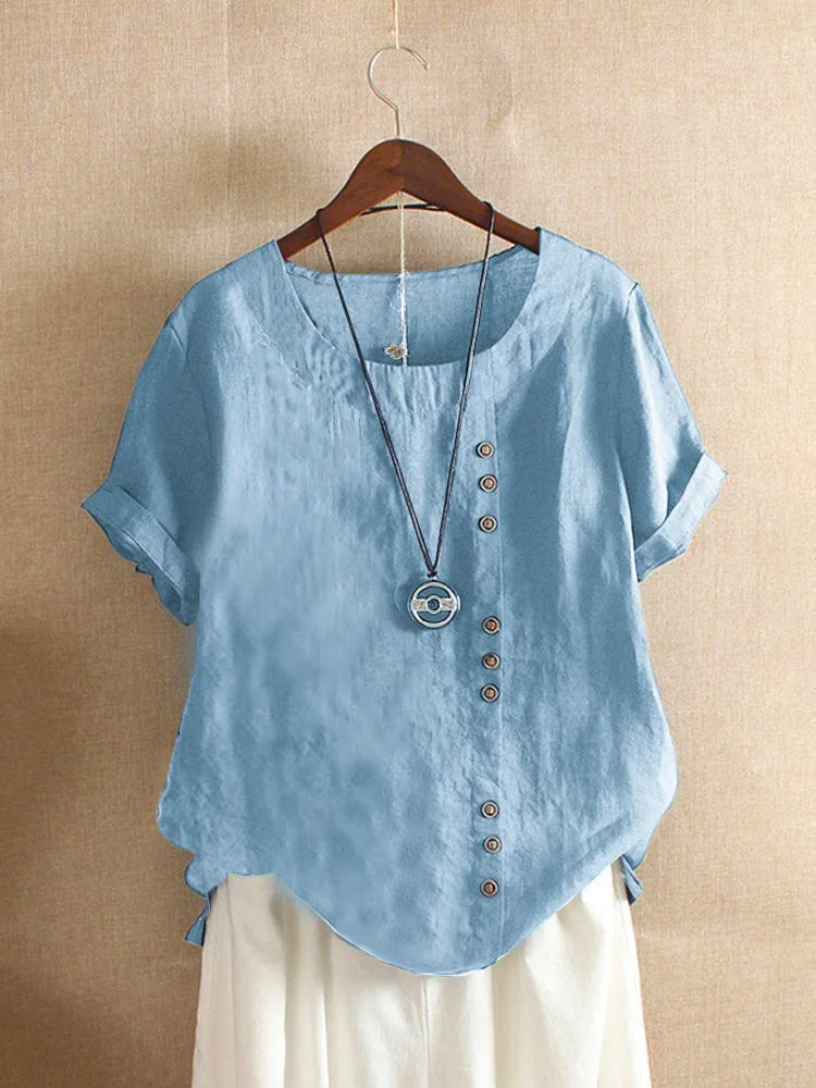 Nayla | Elegante Baumwollbluse Damen