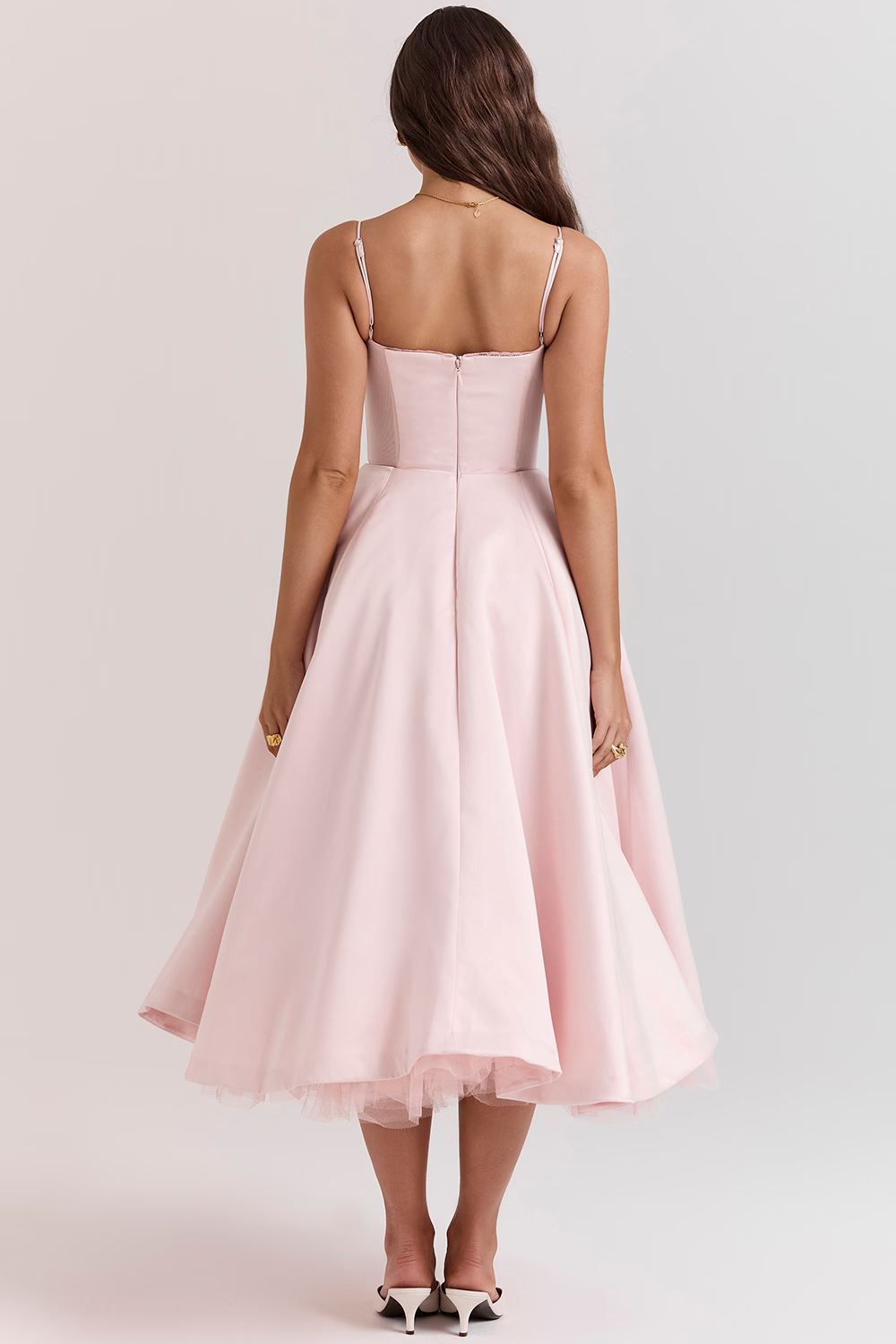 Lana | Elegantes Satinkleid Frauen