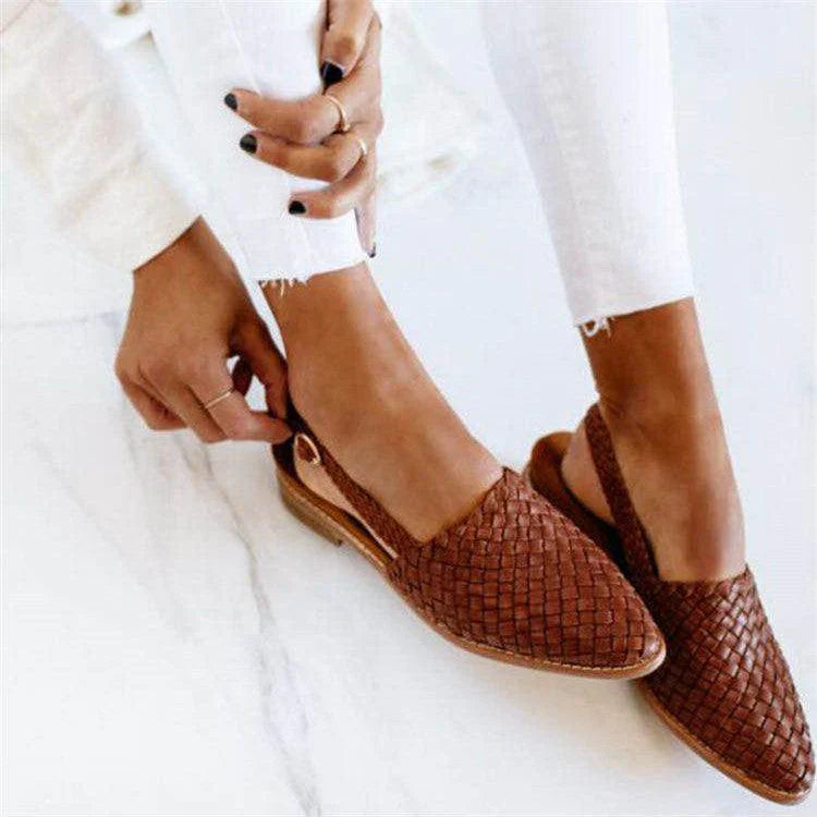 Selina | Trendige Flache Sandalen