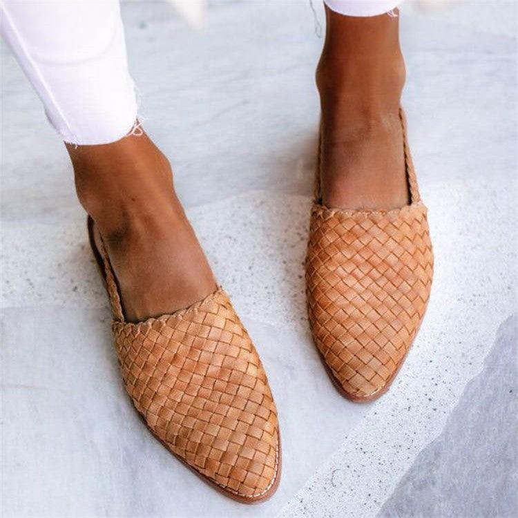 Diana | Damen Leder Ballerinas