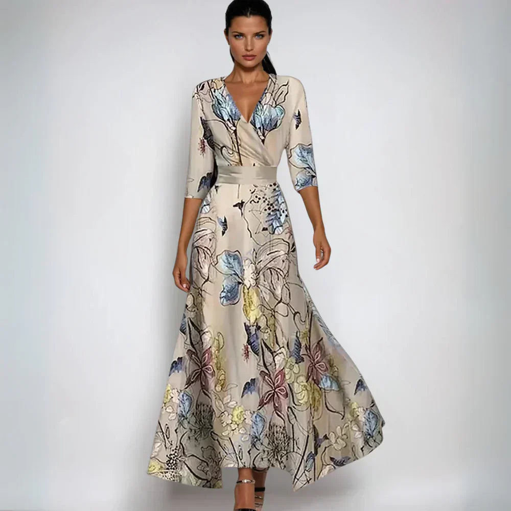 Isabella | Wickelkleid Damen Geblümt