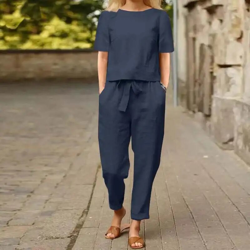 Anneliese | Elegant Linen Jumpsuit
