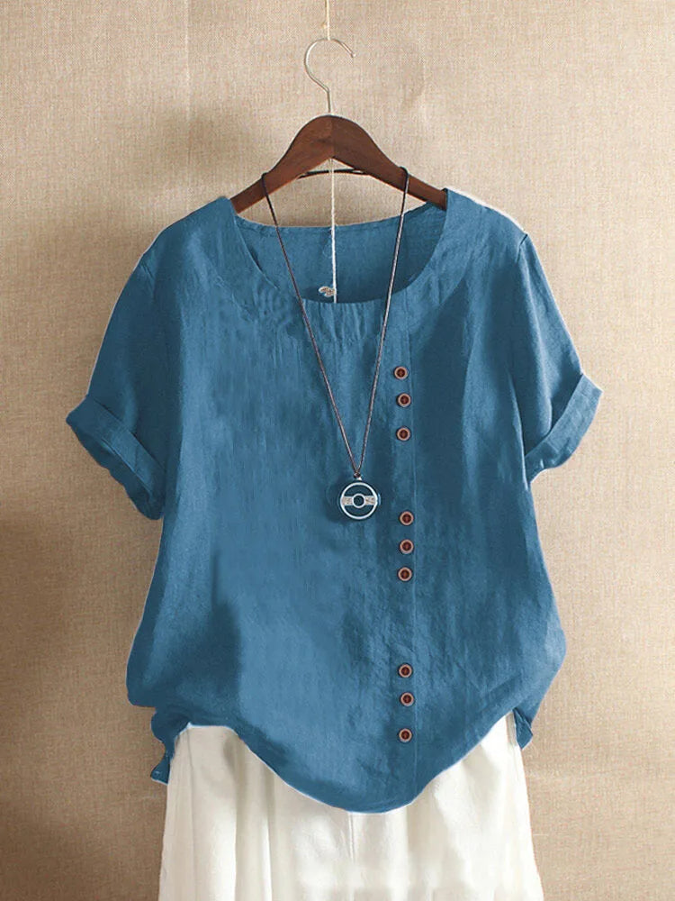 Nayla | Elegante Baumwollbluse Damen