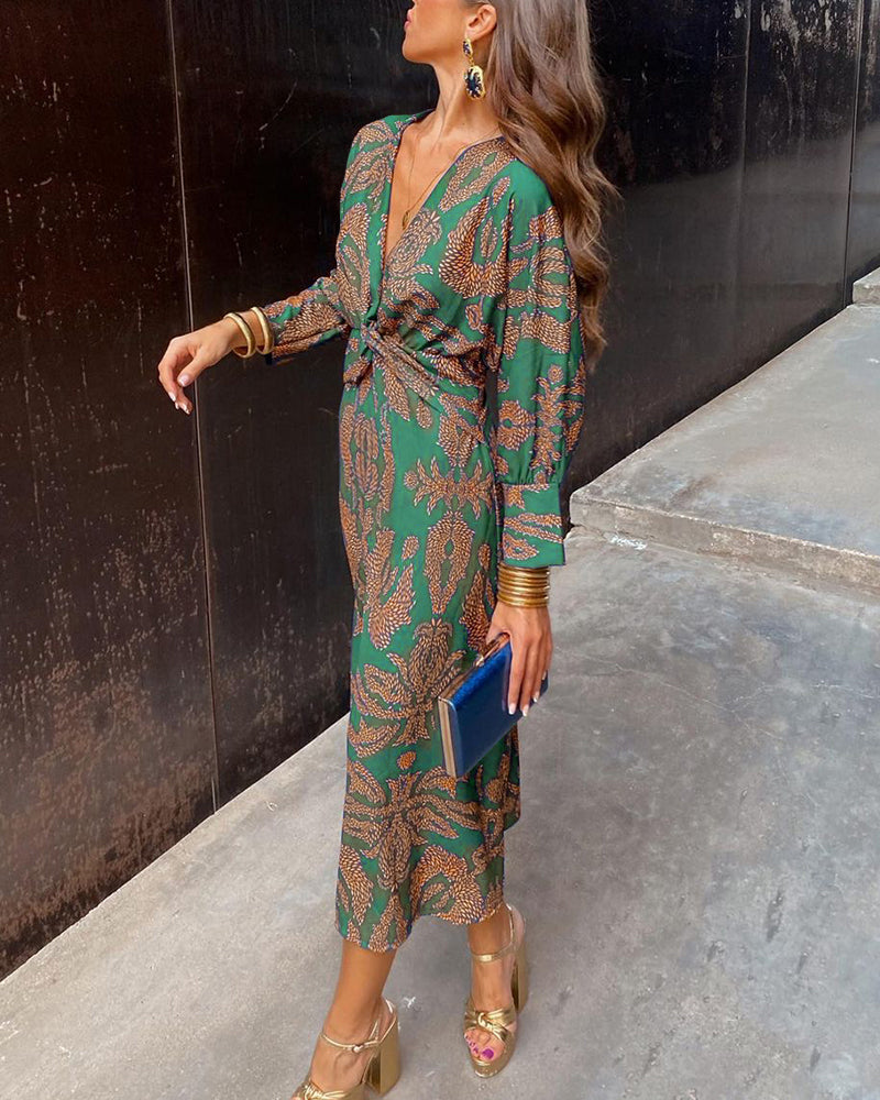 Vianna | Langarm Damen Kleid