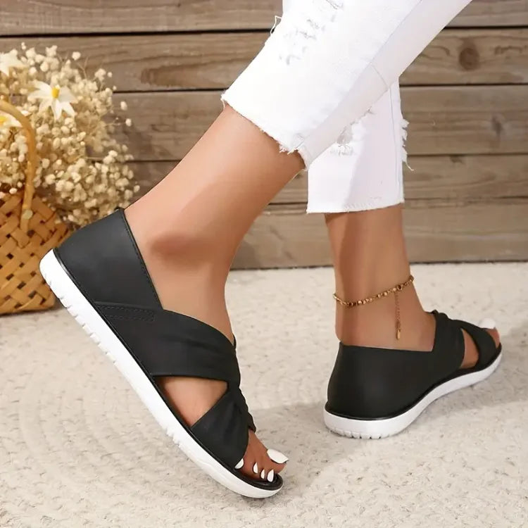 Marlena | Komfortable Schleifen-Sandalen Damen