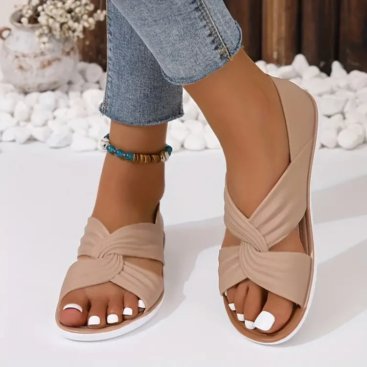 Marlena | Komfortable Schleifen-Sandalen Damen
