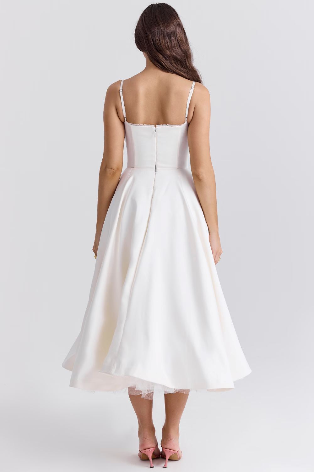 Lana | Elegantes Satinkleid Frauen