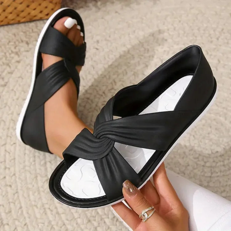 Marlena | Komfortable Schleifen-Sandalen Damen
