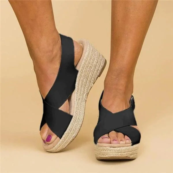Isabelle | Damen Orthopädische Keilsandalen