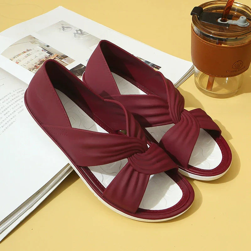 Marlena | Komfortable Schleifen-Sandalen Damen