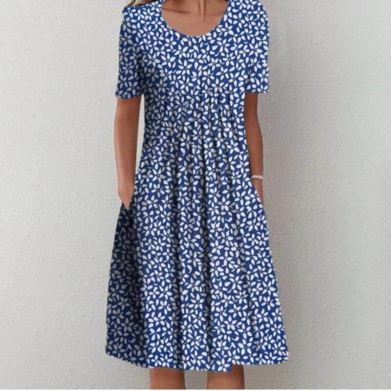 Fiona | Elegantes Baumwoll Kleid