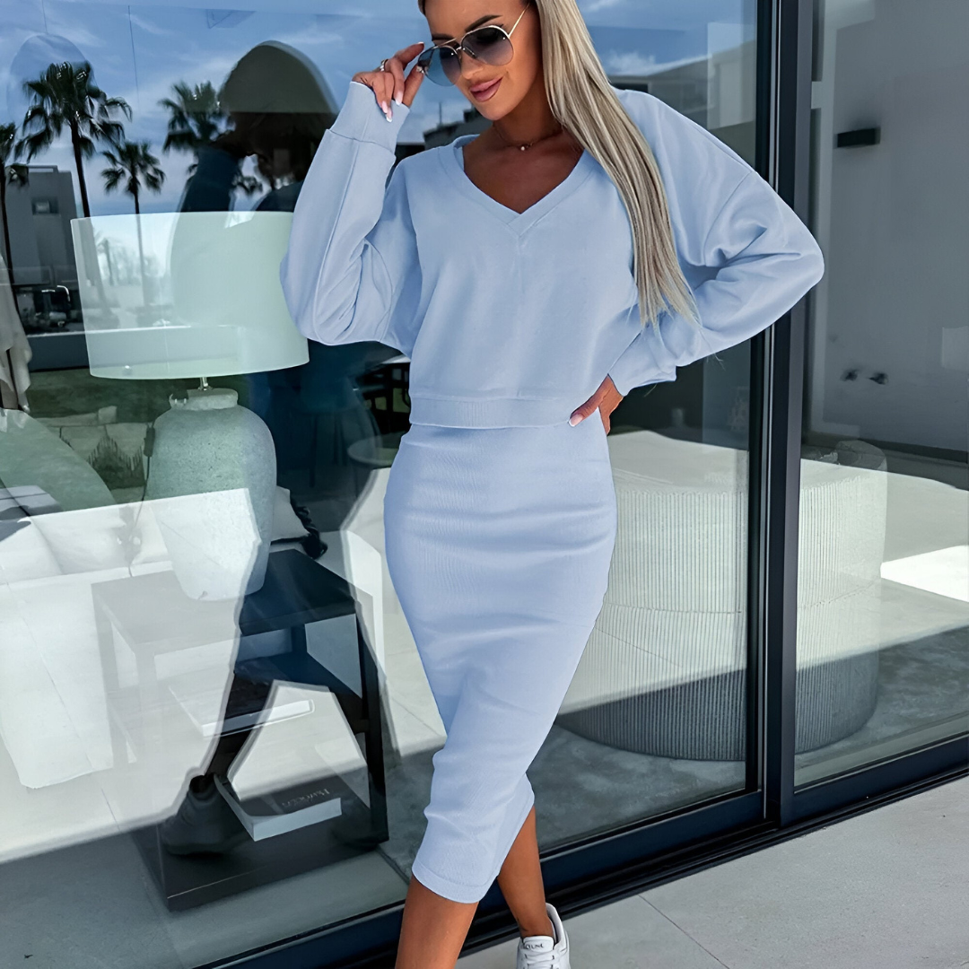 Anika | Top & Kleid Set