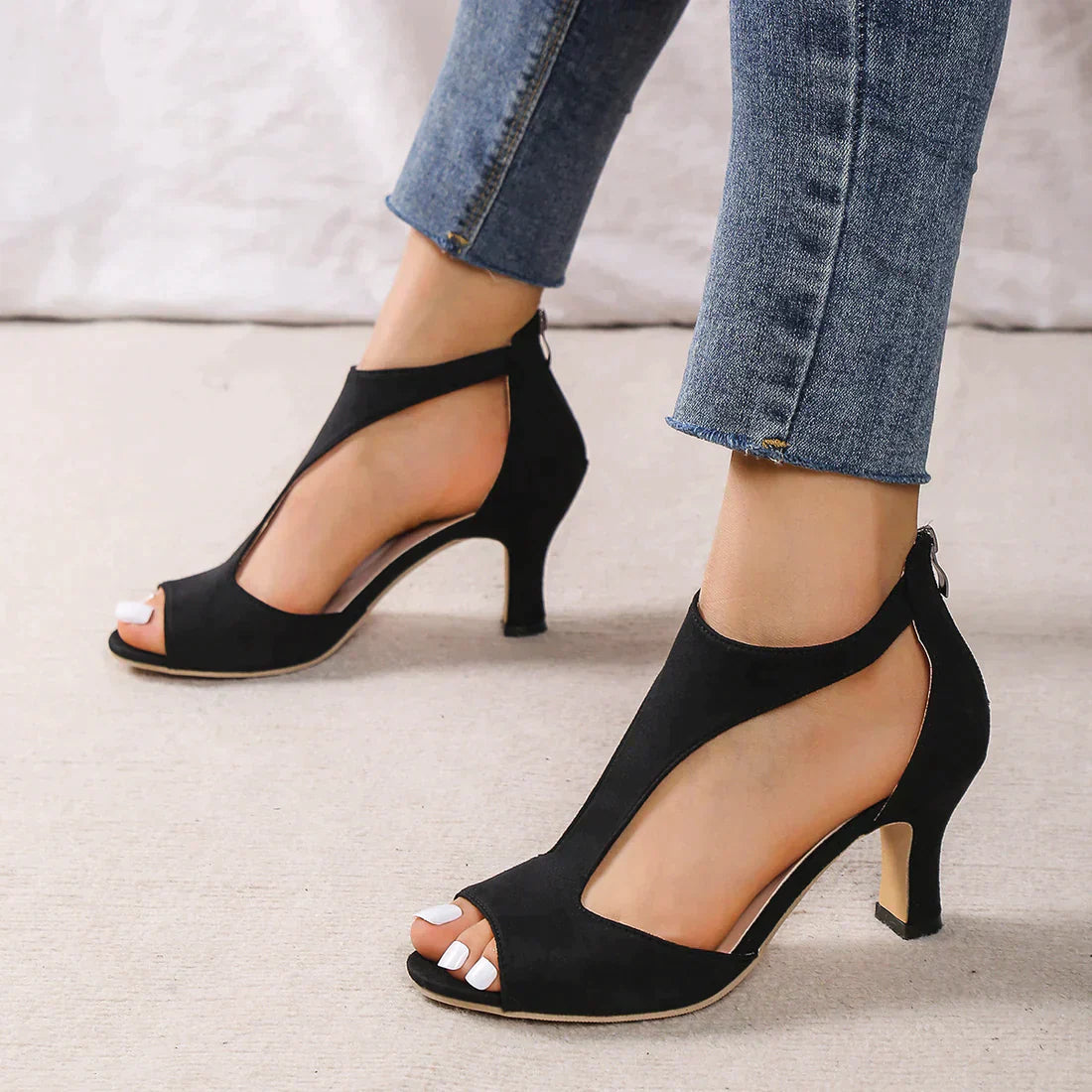 Elise | Orthopedic Heeled Sandals