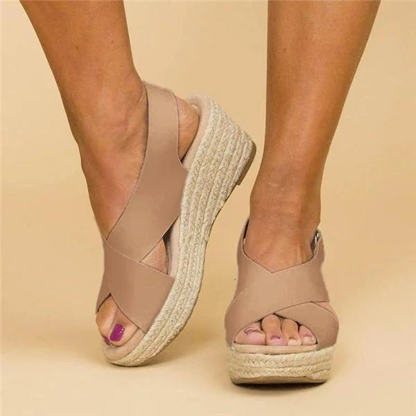 Isabelle | Damen Orthopädische Keilsandalen
