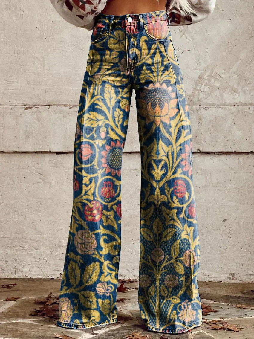 Avela | Damen Lange Jeanshose