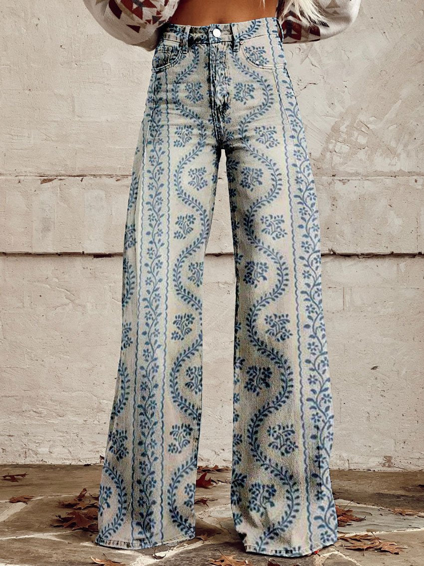 Avela | Damen Lange Jeanshose