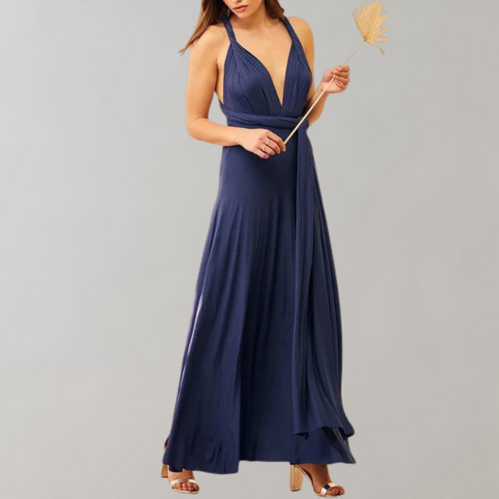 Tiana | Leichtes Wickelkleid Sommer