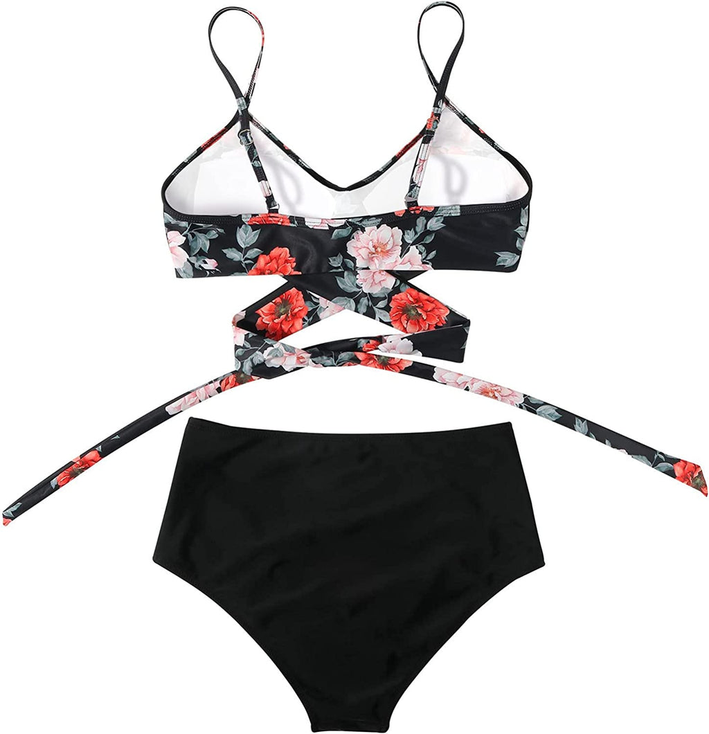 Vahle | Hochtaillierter Bunte Damenbikini