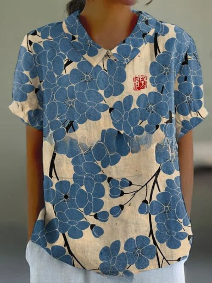 Elisa | Blumenprint Hemd