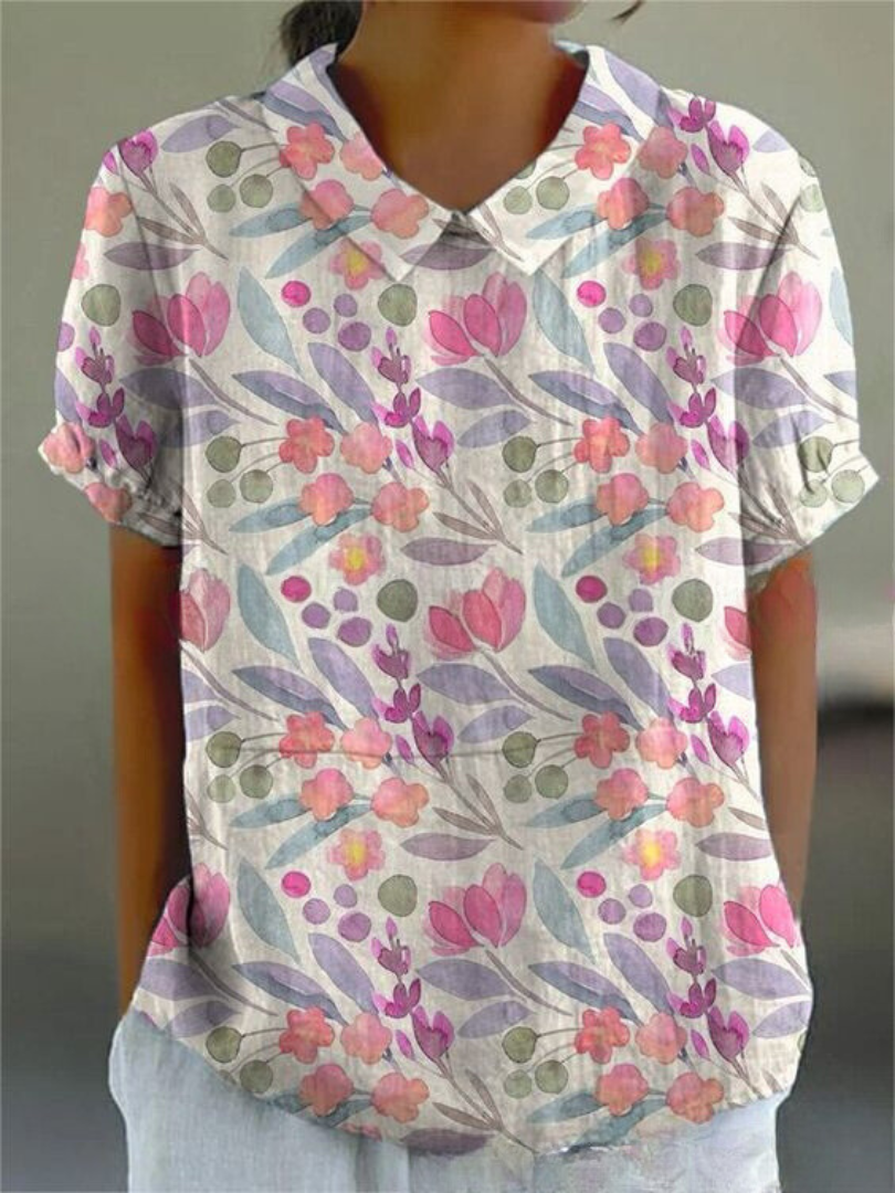 Elisa | Blumenprint Hemd