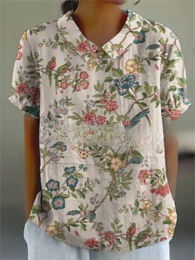 Elisa | Blumenprint Hemd