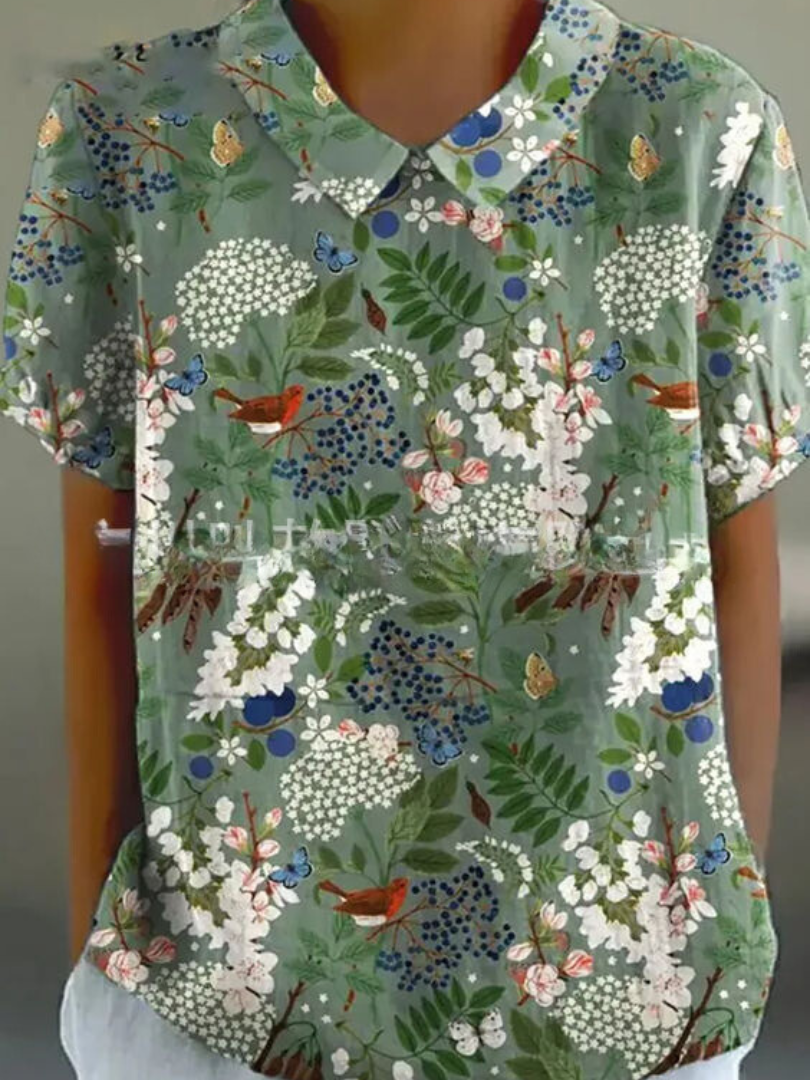 Elisa | Blumenprint Hemd