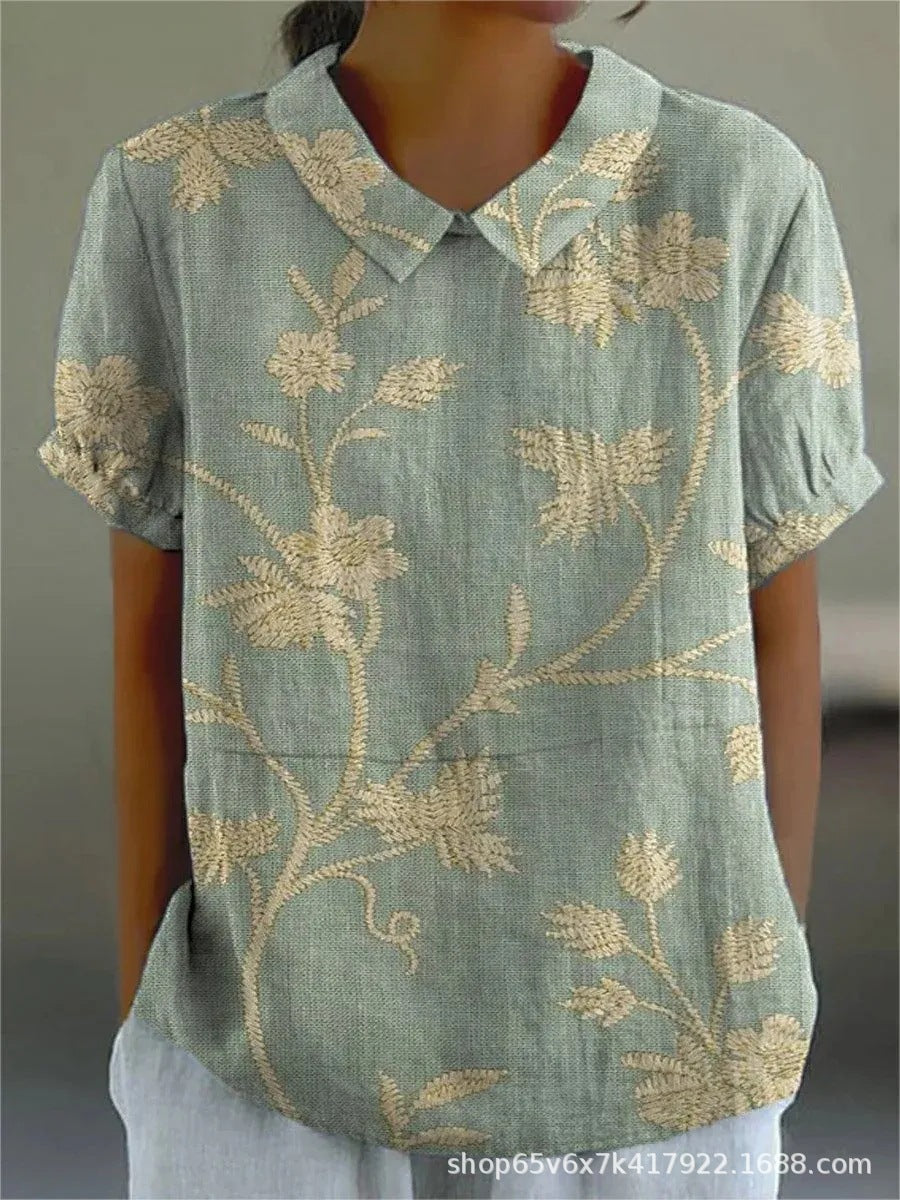 Elisa | Blumenprint Hemd