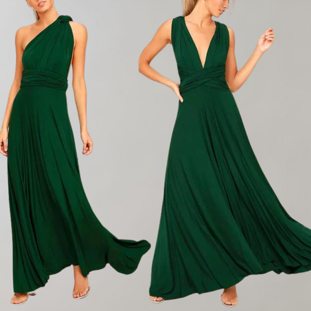 Tiana | Leichtes Wickelkleid Sommer