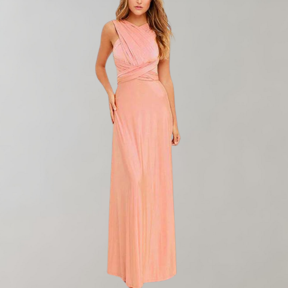 Tiana | Leichtes Wickelkleid Sommer