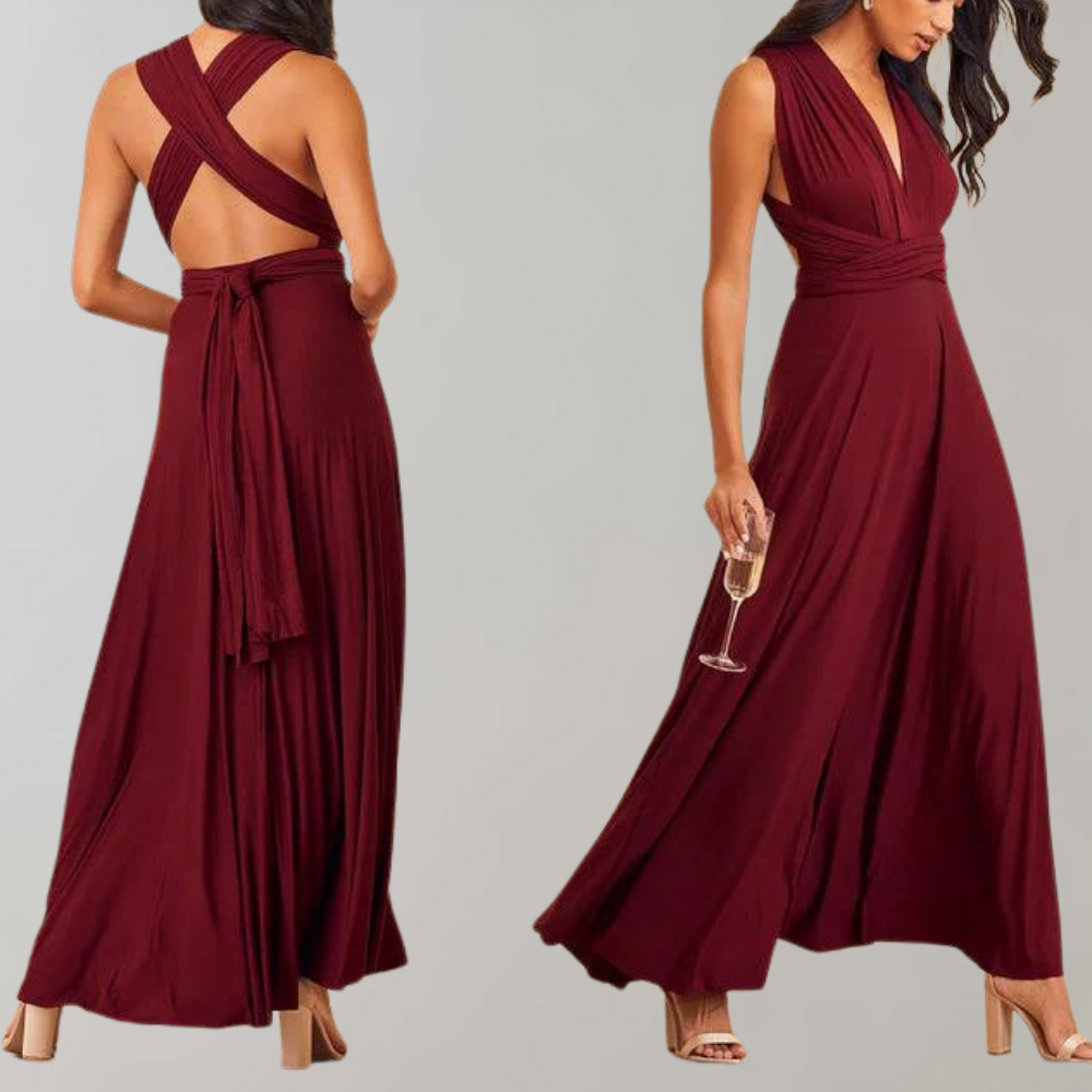 Tiana | Leichtes Wickelkleid Sommer