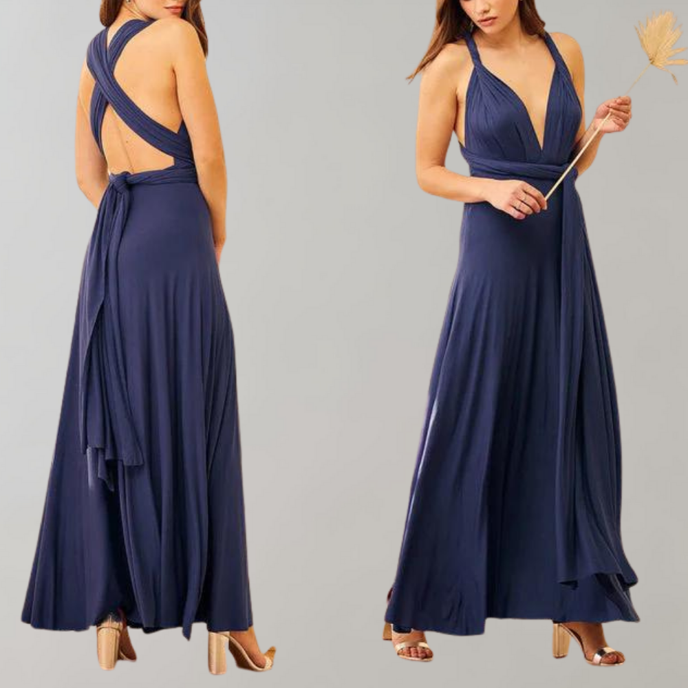 Tiana | Leichtes Wickelkleid Sommer