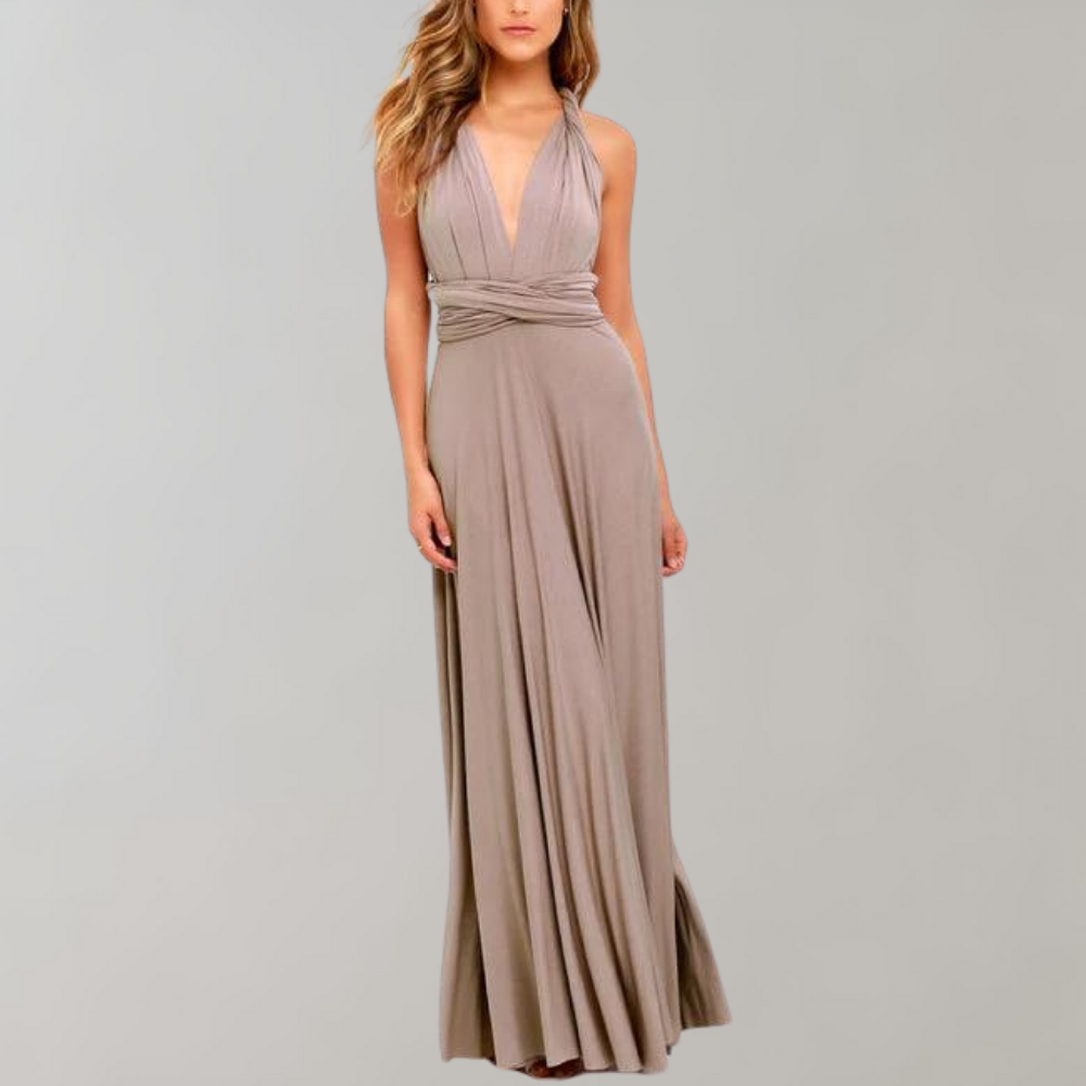 Tiana | Leichtes Wickelkleid Sommer