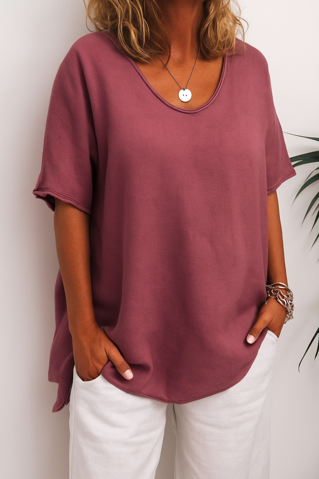 Lauren | Leichtes Atmungsaktives Leinen Shirt