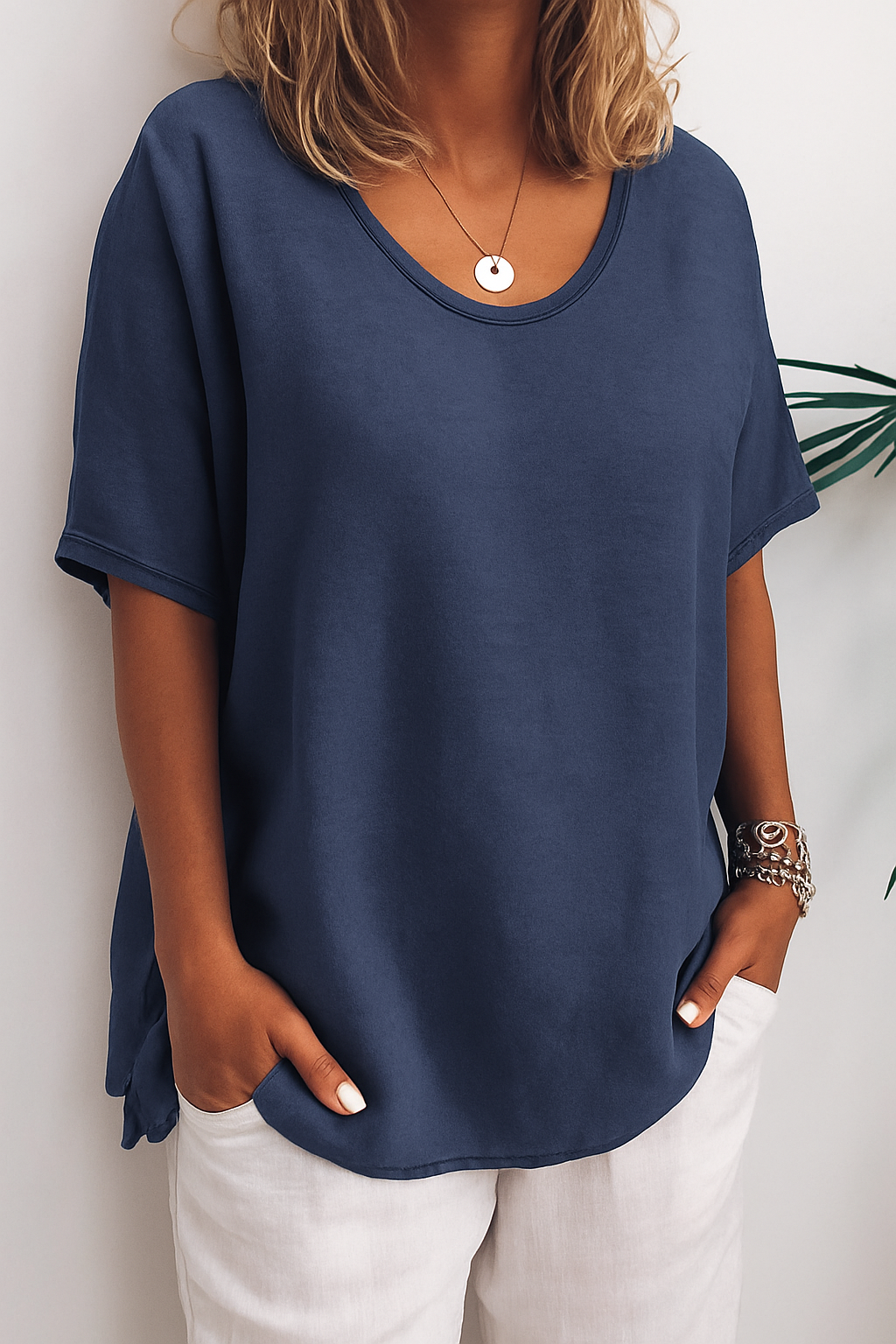 Lauren | Leichtes Atmungsaktives Leinen Shirt