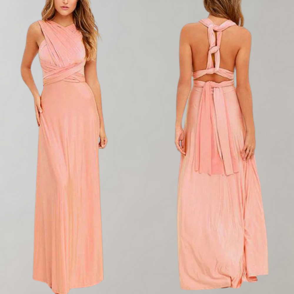 Tiana | Leichtes Wickelkleid Sommer