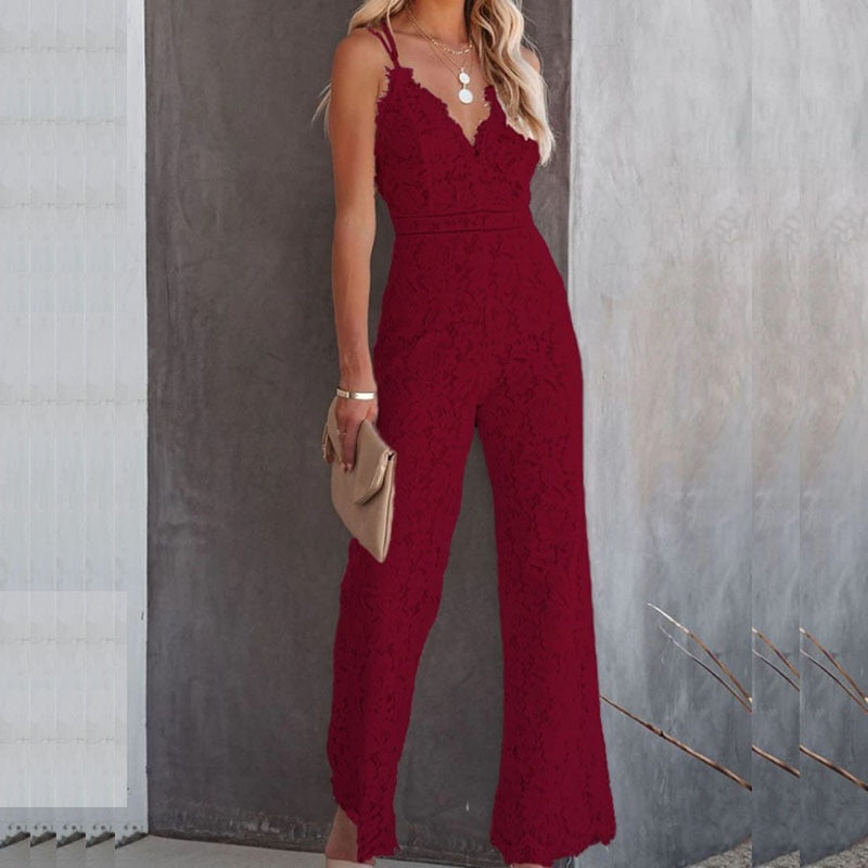 Celine I Damen Jumpsuit Elegant