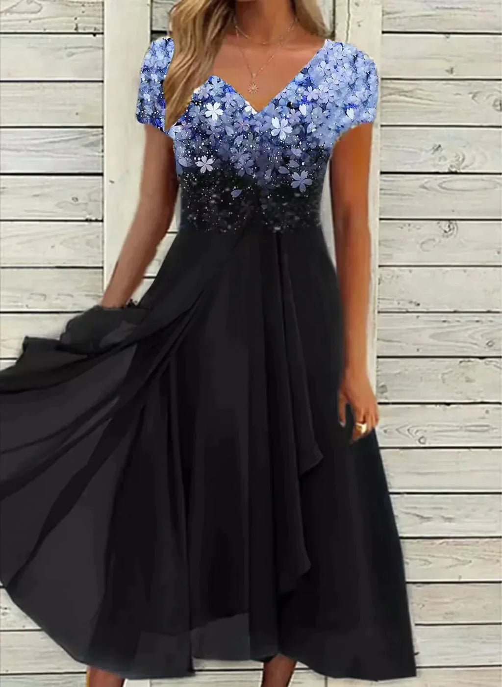 Belleza | Chiffon Cocktailkleid Damen