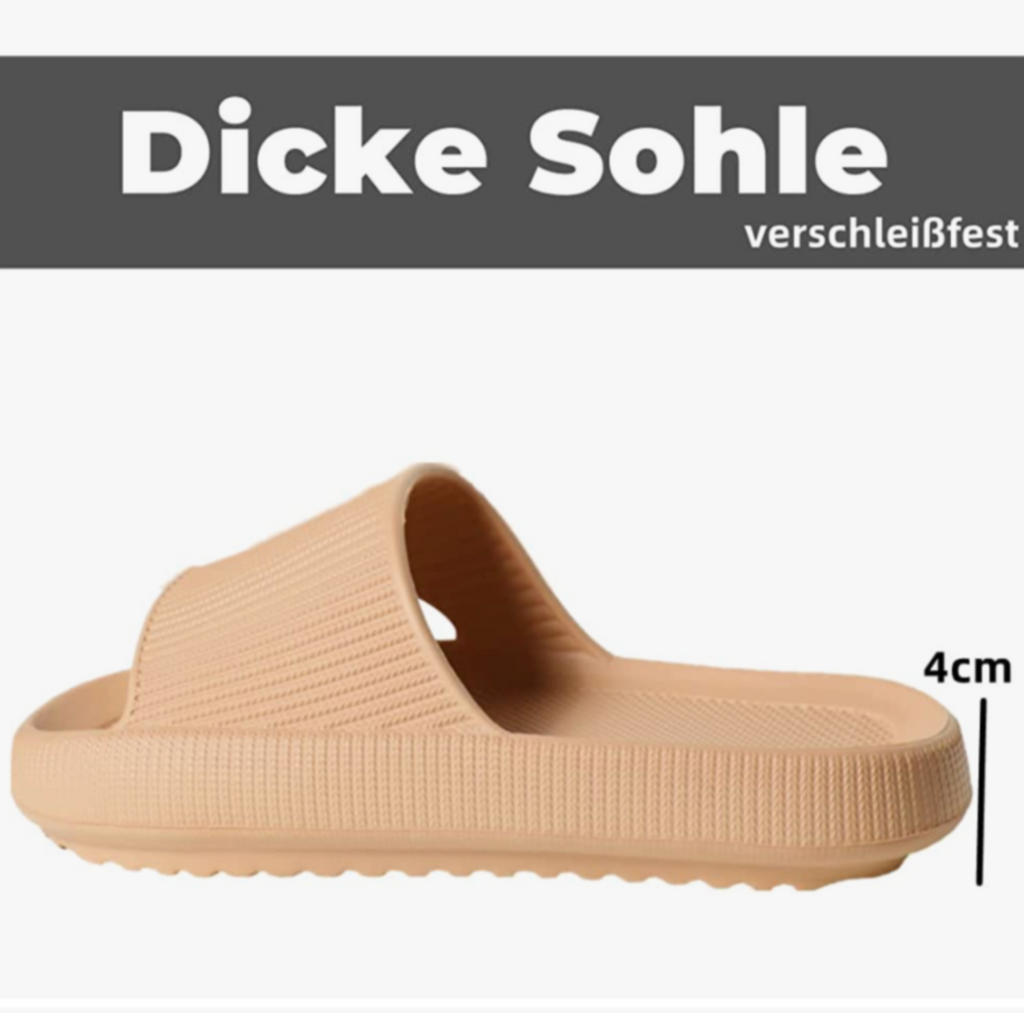 Karina | Weiche Orthopädische Strandslipper