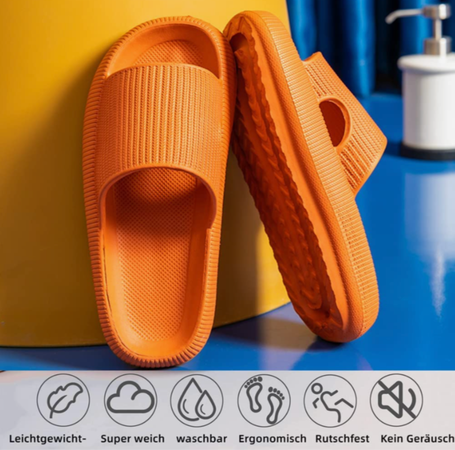 Karina | Weiche Orthopädische Strandslipper