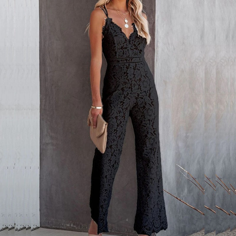 Celine I Damen Jumpsuit Elegant
