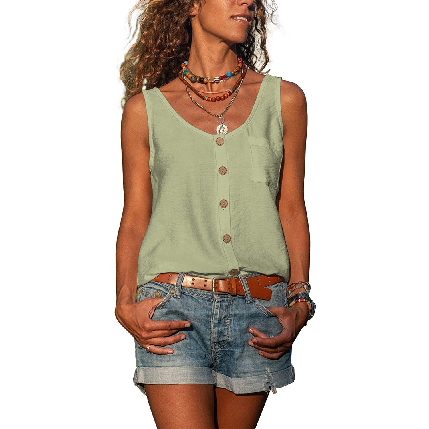 Olivia | Ibiza Damen Tanktop
