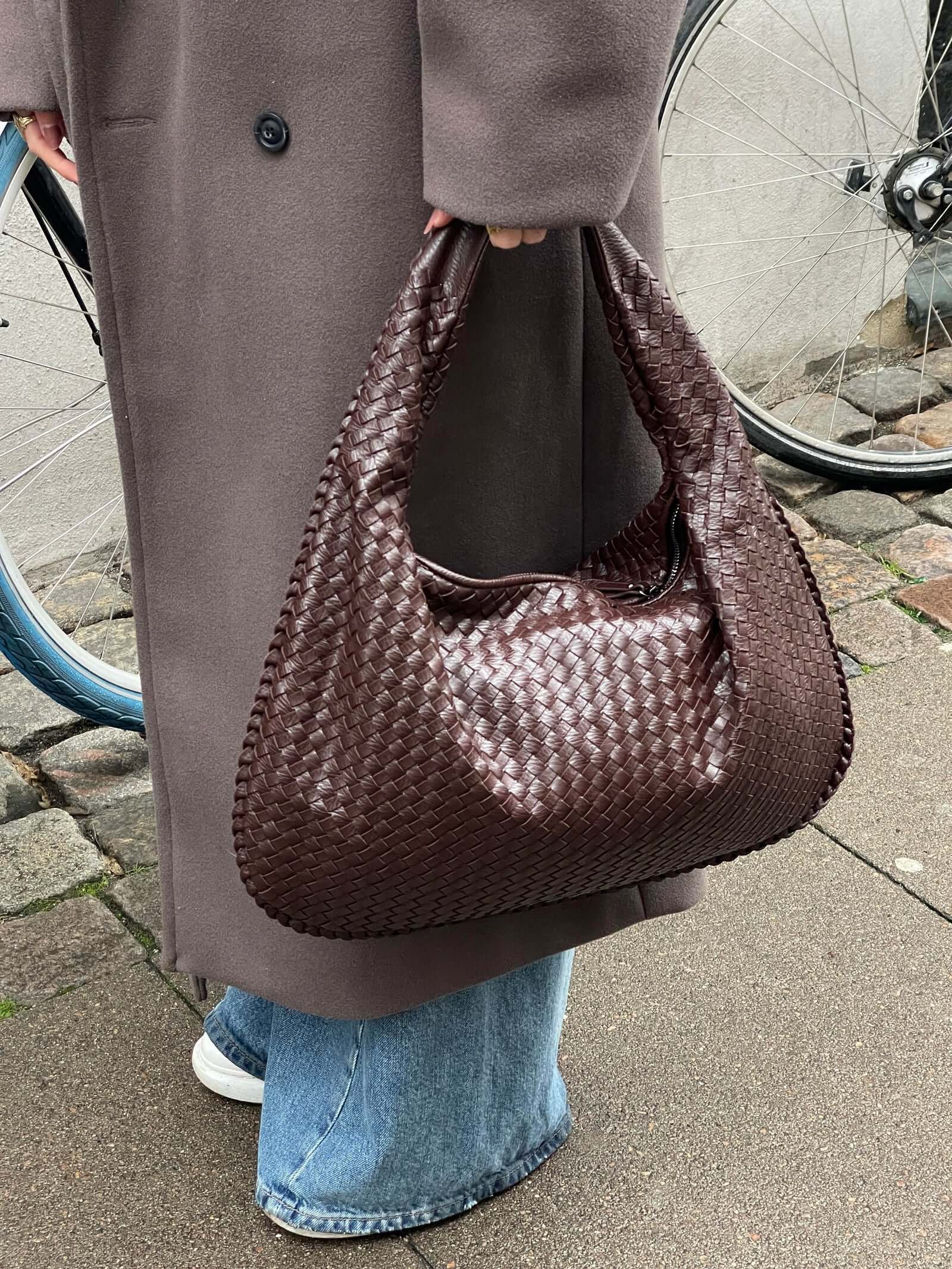 Jara | Elegante Basttasche Damen