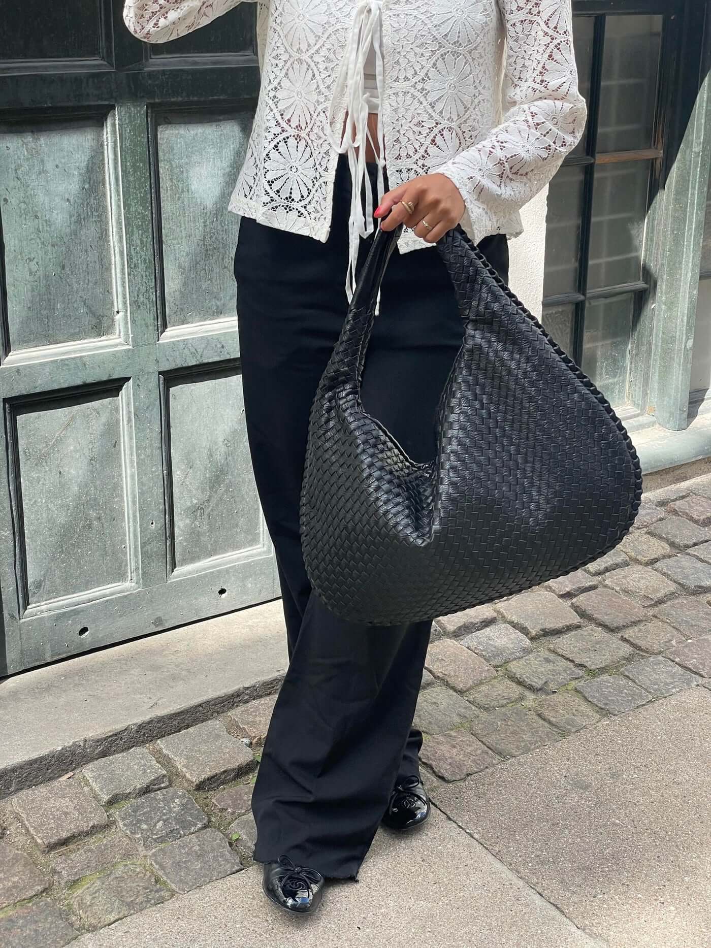 Jara | Elegante Basttasche Damen